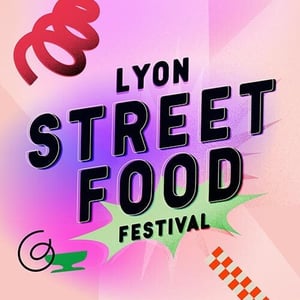 Affiche officielle du Lyon Street Food Festival 2026 annonçant l’événement organisé aux Grandes Locos à Lyon